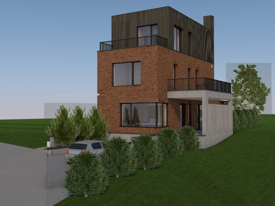 Teren cu proiect de casa individuala, Zona Constantin Nottara