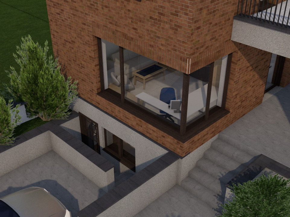 Teren cu proiect de casa individuala, Zona Constantin Nottara