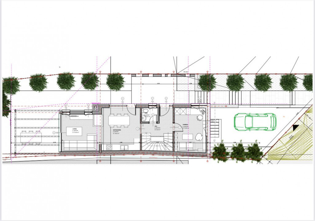 Teren cu proiect de casa individuala, Zona Constantin Nottara