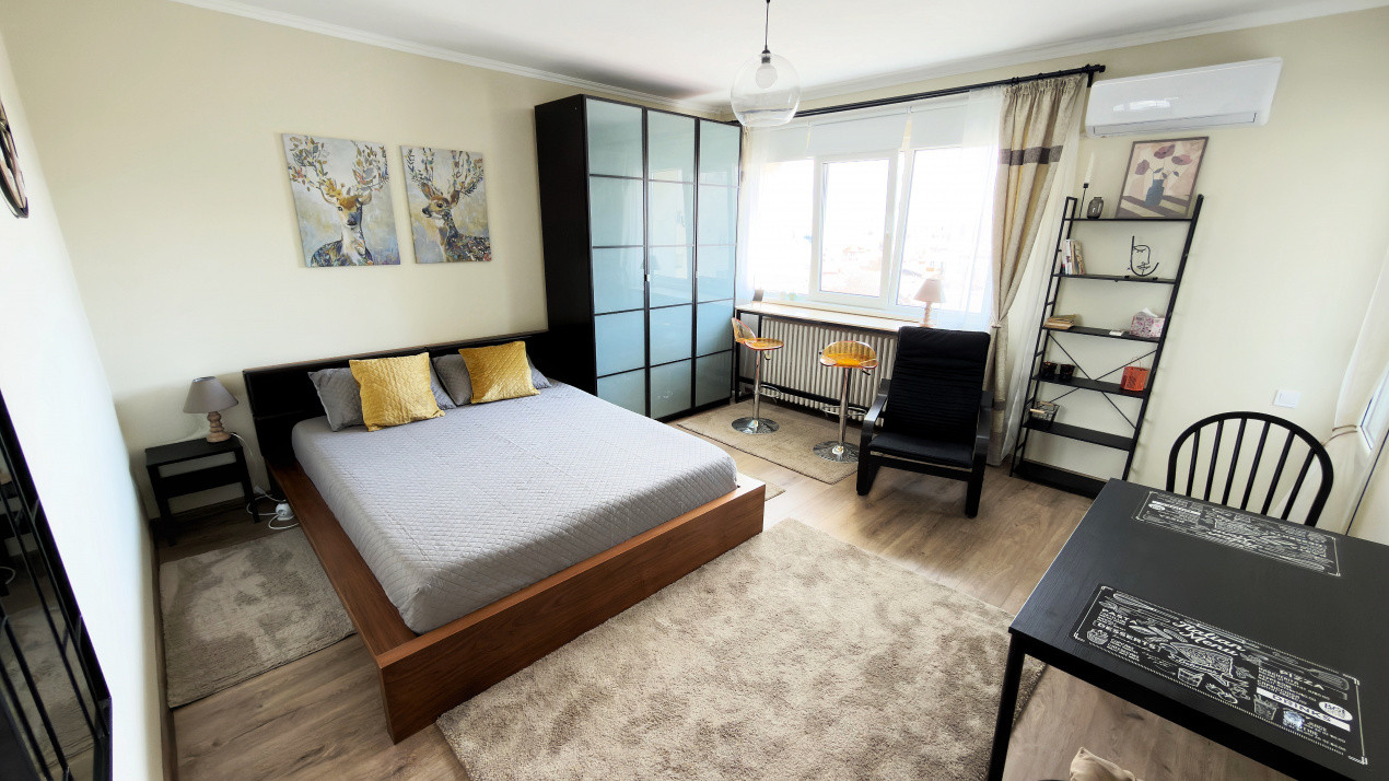 Garsoniera decomandata 40MP Prima Inchiriere - Parcul Circului | Lacul tei 