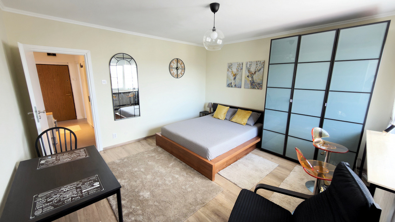 Garsoniera decomandata 40MP Prima Inchiriere - Parcul Circului | Lacul tei 