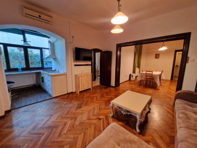 Apartament 3 camere în vilă, cu grădină 150 mp– zona Pache Protopopes