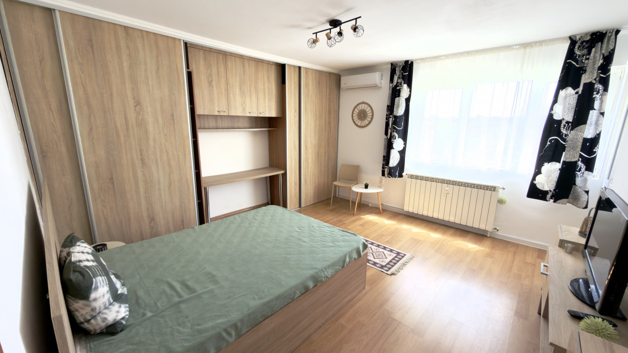 Garsoniera 40MP, decomandata - Parcul Circului | Bd. Lacul Tei