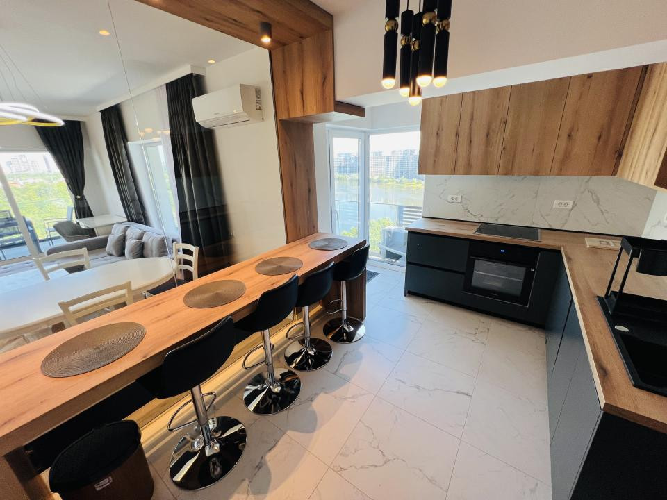 Apartament unicat de 3 camere | Prima închiriere | Vedere spectaculoasă