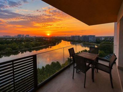 Apartament unicat de 3 camere | Prima închiriere | Vedere spectaculoasă