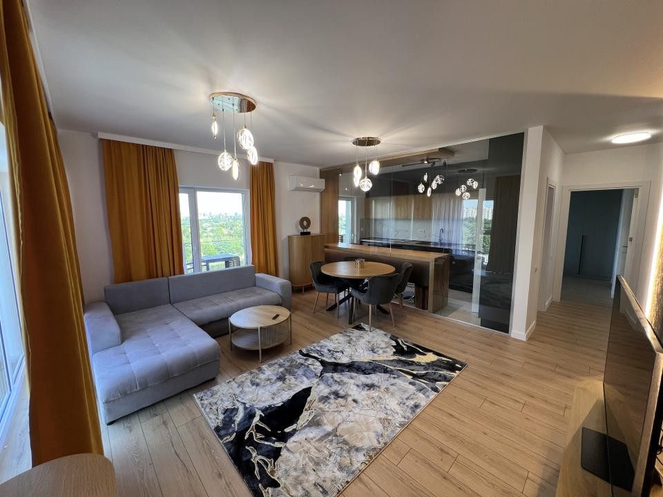 Apartament premium 3 camere | Prima închiriere | Vedere spectaculoasă către Lacu