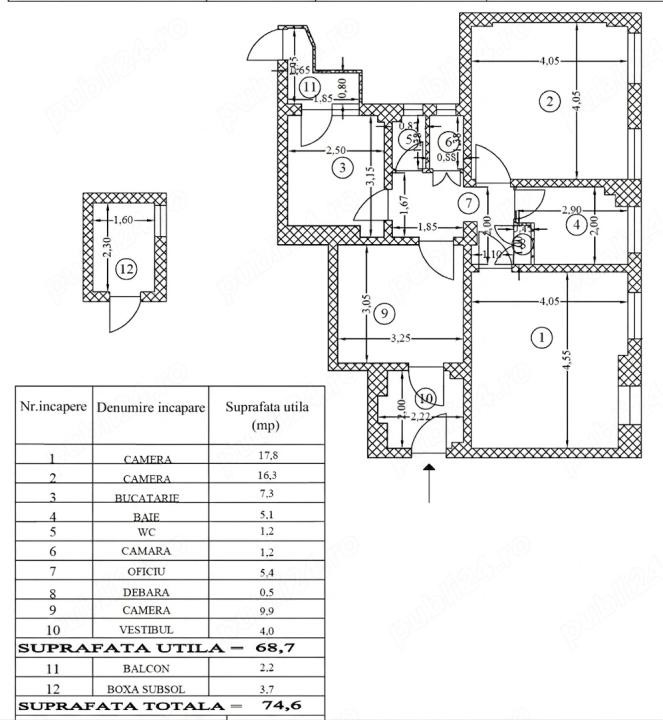 Spatiu birouri 72MP ULTRACENTRAL - Universitate | Batistei
