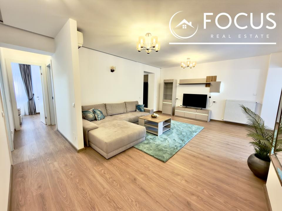 Apartament 3cam MODERN, Terasa 40MP, Incalzire Pardoseala - Floreasca Residence 