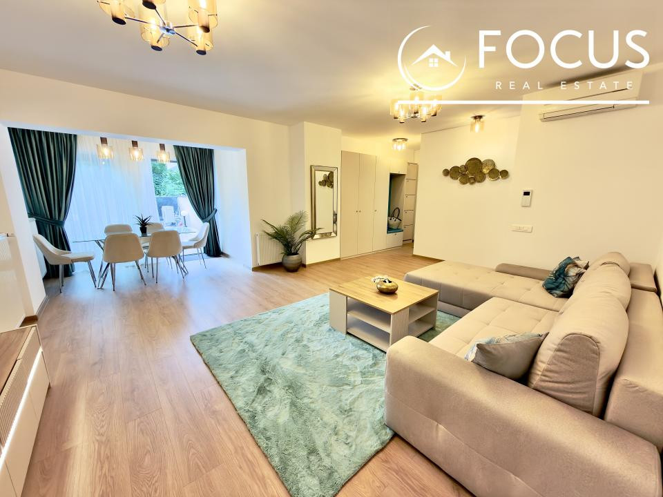 Apartament 3cam MODERN, Terasa 40MP, Incalzire Pardoseala - Floreasca Residence 
