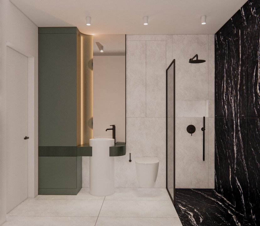 Apartament 2 camere cu gradina, finisat,  complexul Beta Residence 