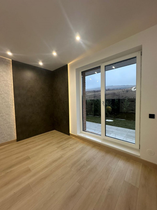Apartament 2 camere cu gradina, finisat,  complexul Beta Residence 