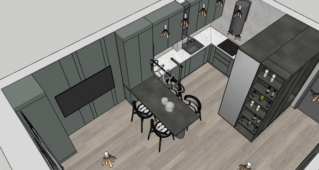 Apartament 2 camere cu gradina, finisat,  complexul Beta Residence 