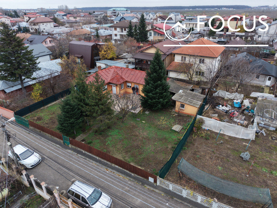 Casă + teren 585 mp, front 25 ml | Pipera – C. Pritopescu