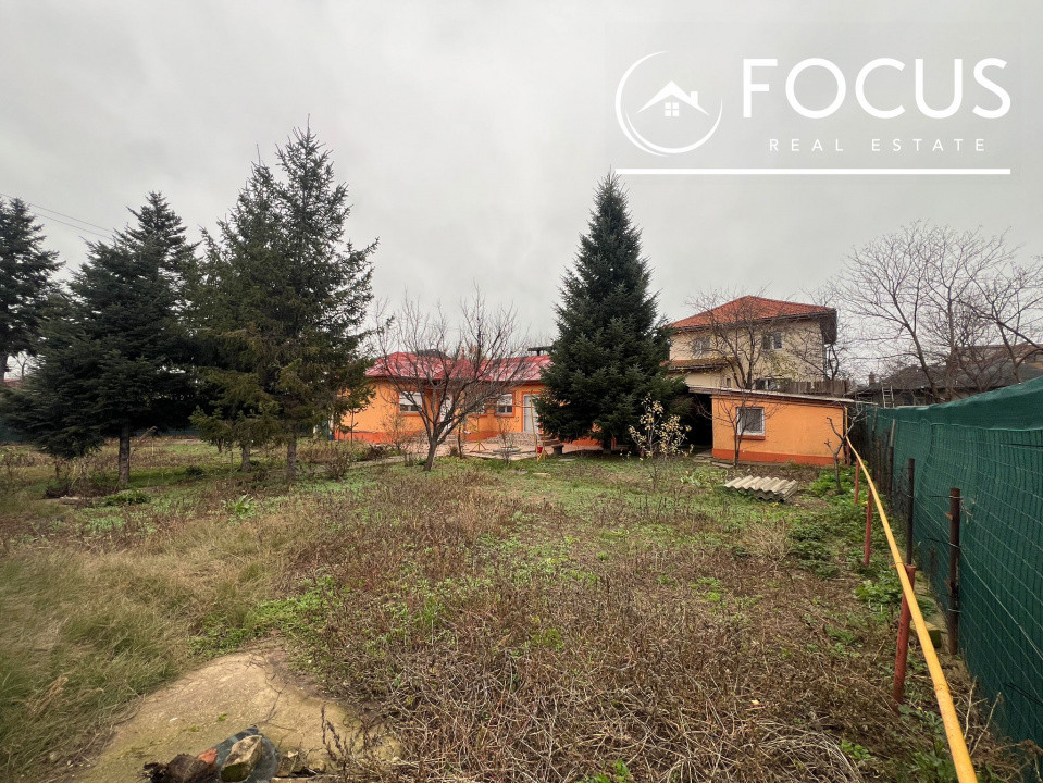 Casă + teren 585 mp, front 25 ml | Pipera – C. Pritopescu