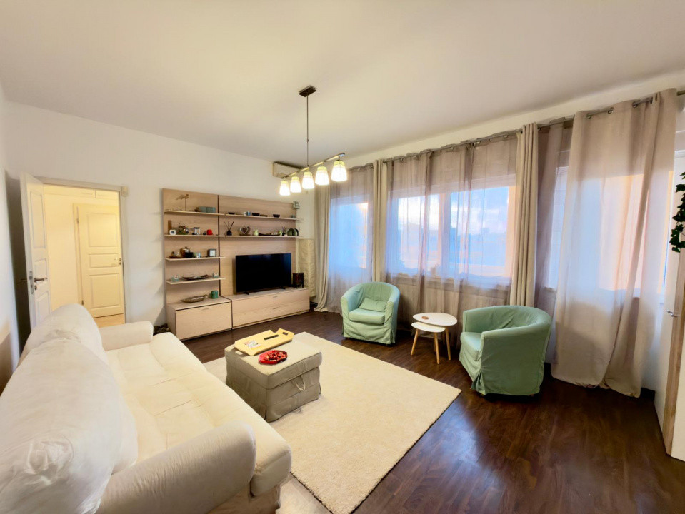 Apartament cu view PANORAMIC, 70mp-terasa 30mp - Universitate | Batistei | Carol