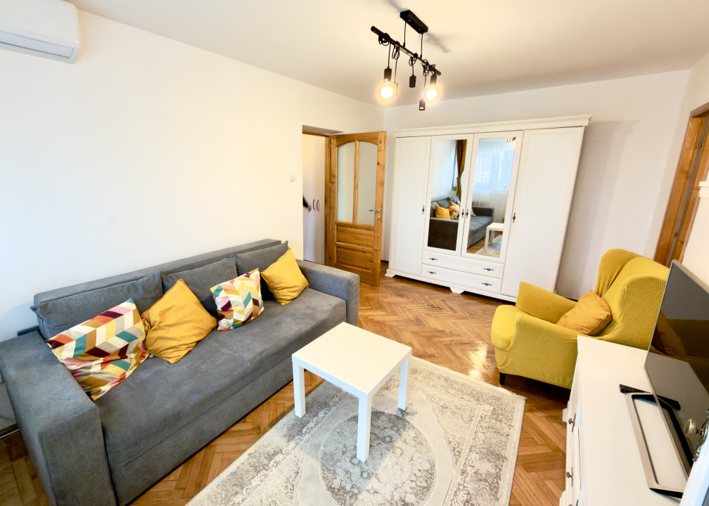 Apartament 3 camere, 65mp mobilat utilat - Metrou Obor/Iancului | Hasdeu